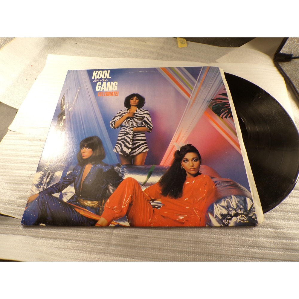 Kool & The Gang Celebrate! Vinyl LP 1980 De-Lite Records DSR 951 Funk Soul Disco